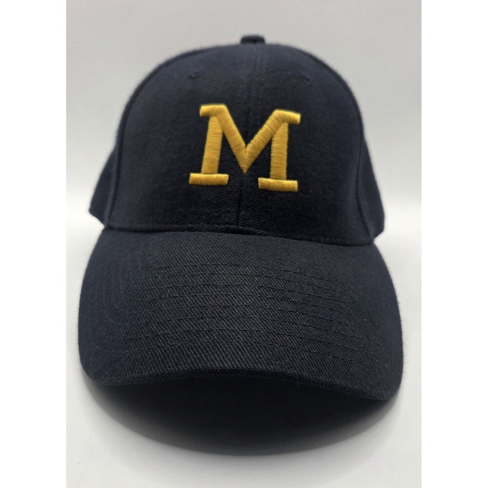 VTG University of Michigan Legacy Athletics Fitted Baseball Hat 7 3/8 Wolverines